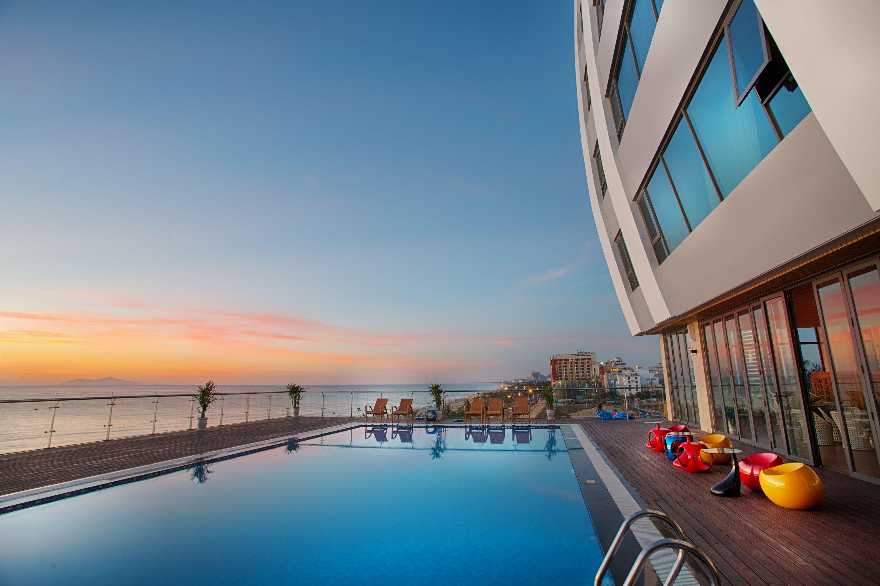 Serene Beach Hotel Danang Da Nang Exterior foto