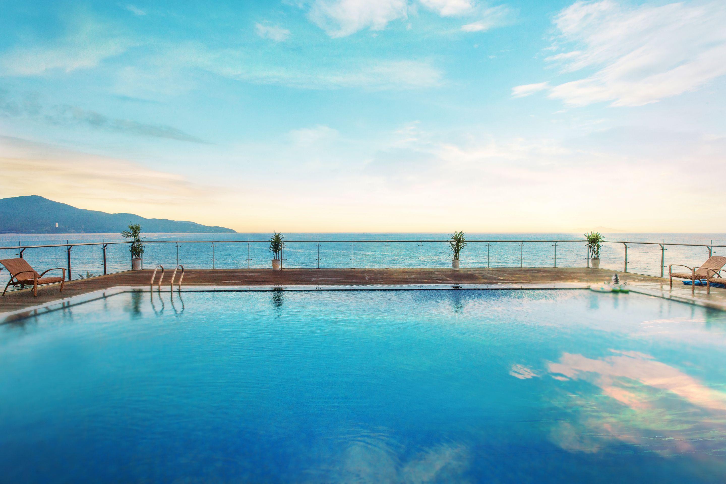 Serene Beach Hotel Danang Da Nang Exterior foto
